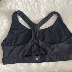 Athleta Black Sports Bra Size 10/M